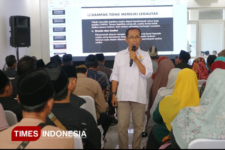 LP PCNU Ponorogo menggelar workshop NU hadir untuk ekonomi umat dengan menghadirkan ratusan UMKM (Foto: PC NU Ponorogo/TIMES Indonesia)