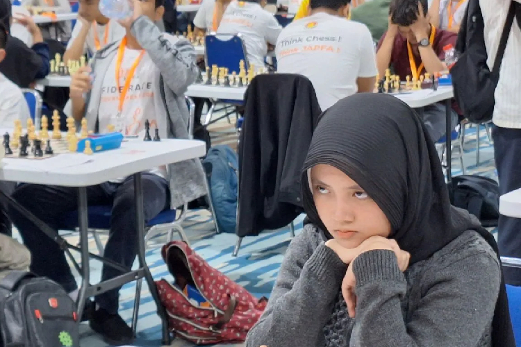 Pecatur Muda Indonesia Shafira Devi Harfesa Lolos ke Piala Dunia Catur 2025