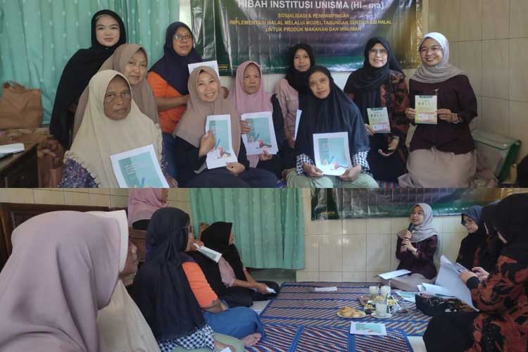 Sosialisasi dan Pendampingan Sertifikasi Halal oleh LPH Unisma Malang pada pelaku UMK Ketawanggede Kota Malang. (FOTO: AJP TIMES Indonesia)