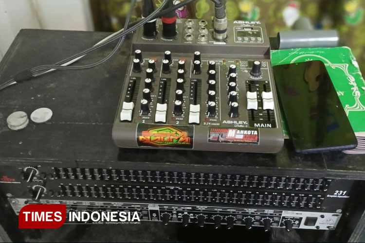 Ilustrasi - Perangkat sound system (FOTO: Moh Bahri/TIMES Indonesia)
