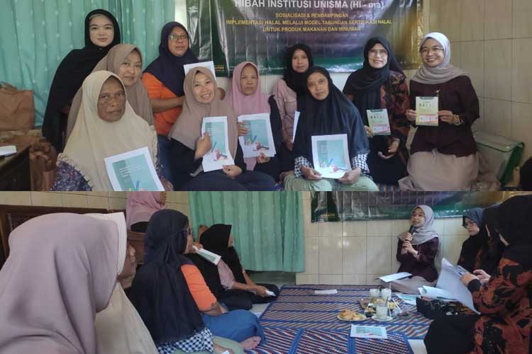 Program inovasi dan edukasi pengelolaan sampah di Pondok Pesantren Darul Mujtaba Kabupaten Malang oleh Tim Pengabdian FMIPA Unisma Malang. (FOTO: AJP TIMES Indonesia)