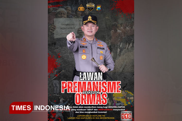 Kapolres Magetan AKBP Raden Erik Bangun Prakasa. (FOTO: Dok Pribadi Raden Erik for TIMES Indonesia)
