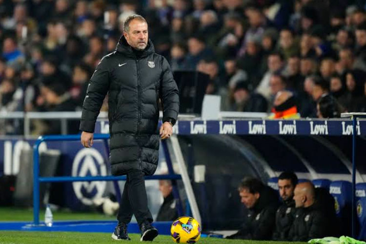 Pelatih Barcelona, Hansi Flick (FOTO: UEFA)