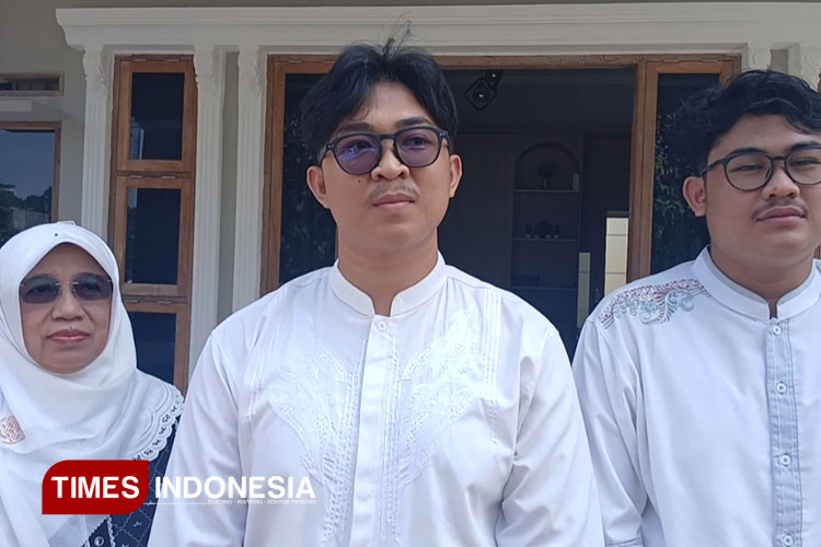 Muhammad Bariq Alfaiz, JCH termuda asal Kota Banjar baru berusia 18 tahun. (FOTO: Susi/TIMES Indonesia)