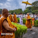 Ribuan Umat Keluarga Buddhayana Indonesia Peringati Waisak 2025 di Candi Sewu