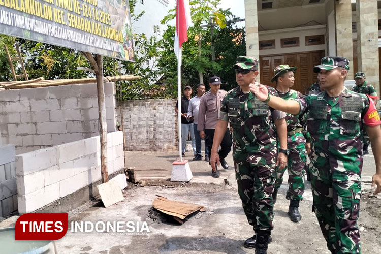 Kasdam V Brawijaya dan Jejak TMMD 124 di Pelosok Lamongan