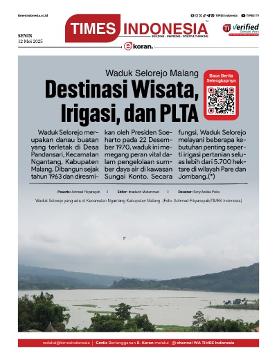 	Edisi Senin, 12 Mei 2025: E-Koran, Bacaan Positif Masyarakat 5.0