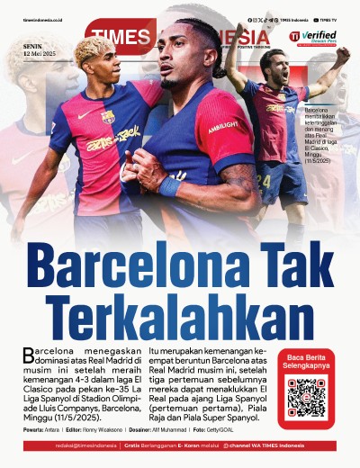 Edisi Senin, 12 Mei 2025: E-Koran, Bacaan Positif Masyarakat 5.0