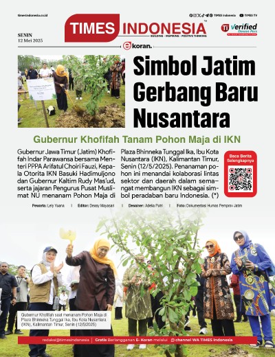 	Edisi Senin, 12 Mei 2025: E-Koran, Bacaan Positif Masyarakat 5.0