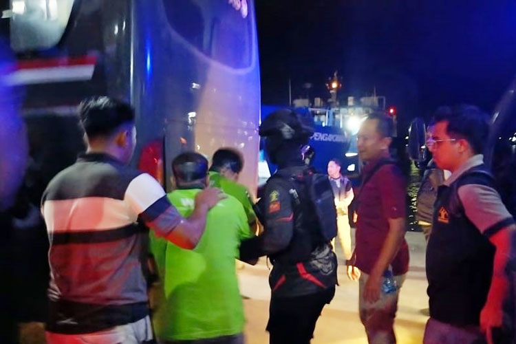 Puluhan Narapidana Dipindahkan ke Nusakambangan Pasca Kerusuhan di Lapas Muara Beliti