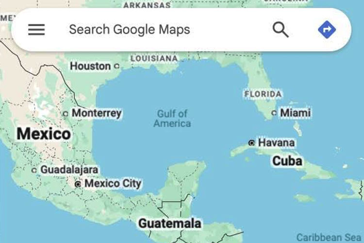 Meksiko Gugat Google karena Ganti Nama Teluk Meksiko di AS Jadi 