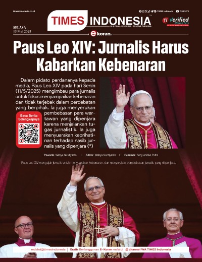 Edisi Selasa,13 Mei 2025: E-Koran, Bacaan Positif Masyarakat 5.0