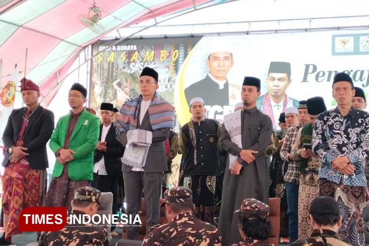 Pengajian Akbar di Chiayi Taiwan yang dihadiri TGH. Muhammad Zainul Majdi (TGB) dan Qari internasional asal Bima, NTB. (FOTO: AJP TIMES Indonesia)