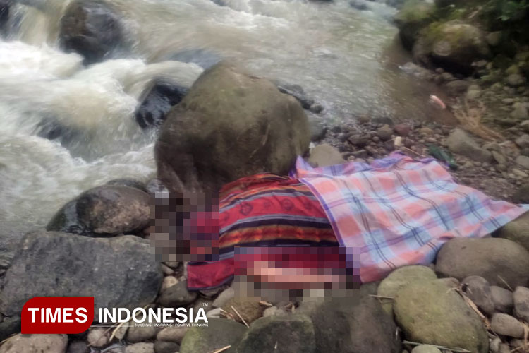 Pria Paruh Baya Ditemukan Tewas di Pinggir Sungai Ciputri Majalengka, Ternyata Ini Penyebabnya