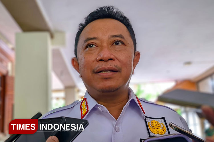 Bupati Bondowoso Abdul Hamid Wahid saat dikonfirmasi (FOTO: Moh Bahri/TIMES Indonesia)