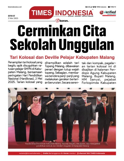 Edisi Jumat, 2 Mei 2025: E-Koran, Bacaan Positif Masyarakat 5.0