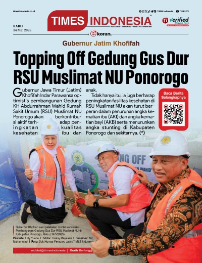 Edisi Rabu, 14 Mei 2025: E-Koran, Bacaan Positif Masyarakat 5.0