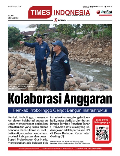 Edisi Rabu, 14 Mei 2025: E-Koran, Bacaan Positif Masyarakat 5.0