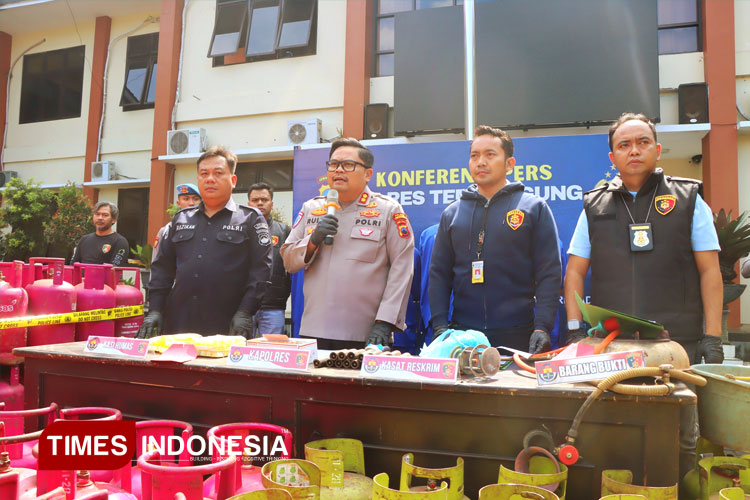Pengoplosan Elpiji Bersubsidi Terungkap di Temanggung, Negara Rugi Hingga Rp320 Juta