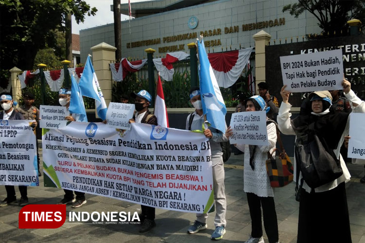 Aliansi Pejuang BPI Desak Pemerintah Penuhi Kuota Beasiswa Pendidikan Indonesia 2025