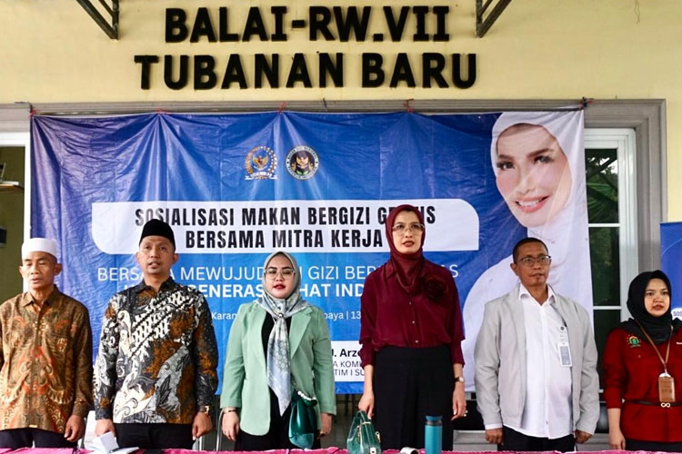 Sosialisasi MBG di Tandes, Wujud Pemerintah Tingkatkan Kesejahteraan Masyarakat