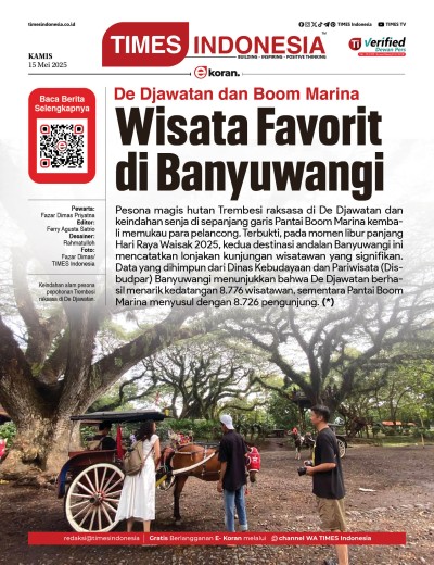 Edisi Kamis, 15 Mei 2025: E-Koran, Bacaan Positif Masyarakat 5.0