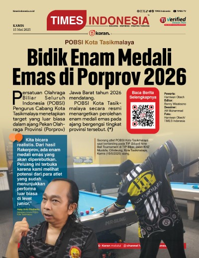 Edisi Kamis, 15 Mei 2025: E-Koran, Bacaan Positif Masyarakat 5.0