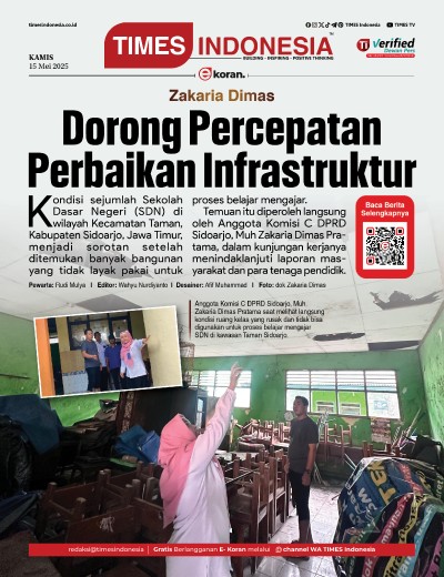 Edisi Kamis, 15 Mei 2025: E-Koran, Bacaan Positif Masyarakat 5.0