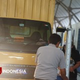 Pastikan Keamanan dan Keselamatan, Kendaraan Pengangkut JCH Kota Banjar Diramp Check