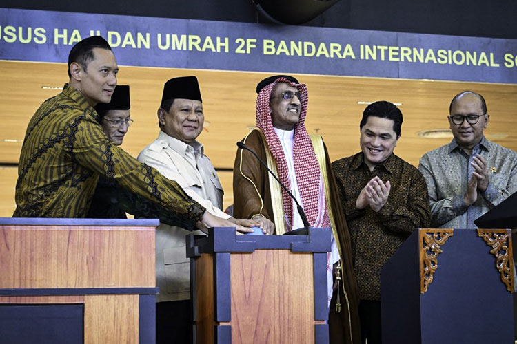 Presiden Prabowo Resmikan Terminal Haji dan Umrah di Bandara Soekarno-Hatta