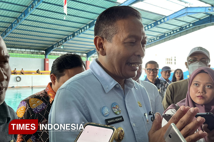 Wali Kota Malang, Wahyu Hidayat saat ditemui awak media. (Foto: Rizky Kurniawan Pratama/TIMES Indonesia)