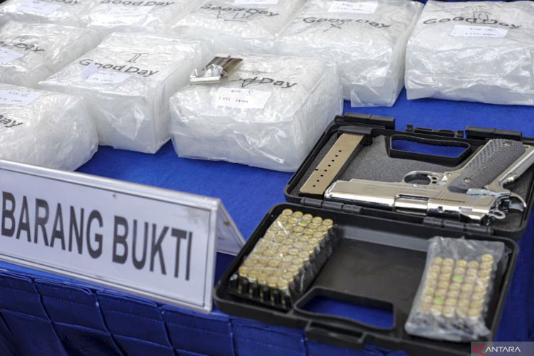Penyelundupan Kokain 1,2 Ton dan Sabu 750 Kilogram Digagalkan TNI AL