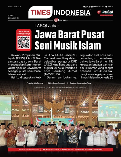 Edisi Jumat,16 Mei 2025: E-Koran, Bacaan Positif Masyarakat 5.0