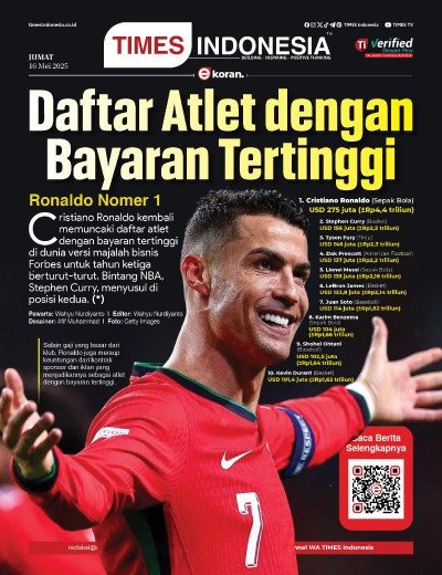 Edisi Jumat, 16 Mei 2025: E-Koran, Bacaan Positif Masyarakat 5.0