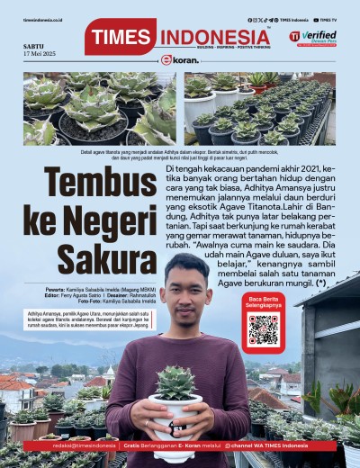 Edisi Sabtu, 17 Mei 2025: E-Koran, Bacaan Positif Masyarakat 5.0