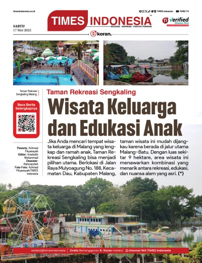 	Edisi Sabtu, 17 Mei 2025: E-Koran, Bacaan Positif Masyarakat 5.0