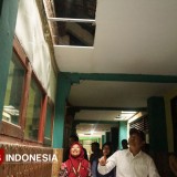 Atap Kelas Ambrol, Bupati Subandi Sidak ke SMPN 3 Porong, Percepat Perbaikan