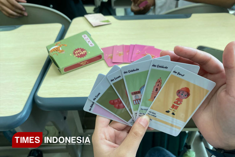 Mahasiswa Pendidikan Bahasa Jerman UM Uji Coba Media Pembelajaran Inovatif WörterJagt