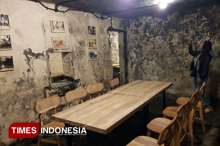 Cafe Gedong Ijen Kota Malang, Tawarkan Sensasi Ngopi di Bunker Peninggalan Belanda