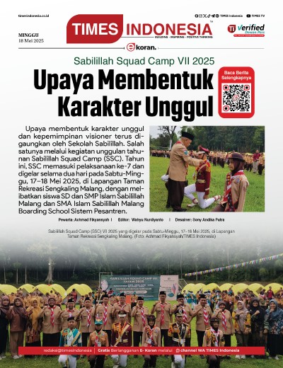 Edisi Minggu,18 Mei 2025: E-Koran, Bacaan Positif Masyarakat 5.0