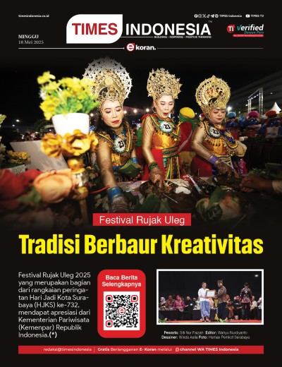 	Edisi Minggu, 18 Mei 2025: E-Koran, Bacaan Positif Masyarakat 5.0