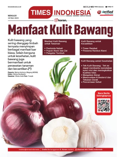 	Edisi Minggu, 18 Mei 2025: E-Koran, Bacaan Positif Masyarakat 5.0