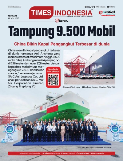 	Edisi Minggu, 18 Mei 2025: E-Koran, Bacaan Positif Masyarakat 5.0