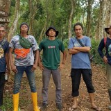 Sambut Hari Lingkungan Hidup, Komunitas IKMSR Tanam Pohon di Lereng Gunung Emas Mojokerto