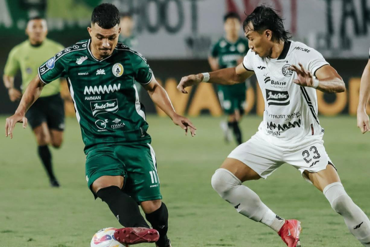 Gol Dramatis Marcelo Cirino di Pengujung Laga Bawa PSS Sleman Bungkam Persija 2-1