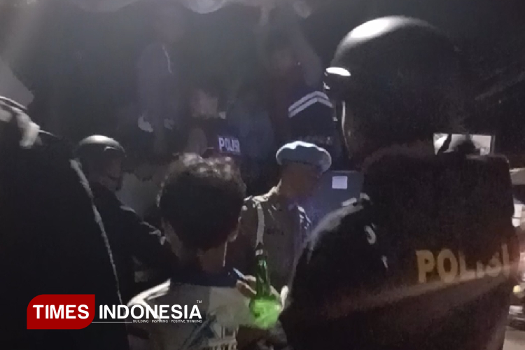 Kapolres Banjar Pimpin Langsung Patroli KRYD, Belasan Remaja Tanggung Diamankan