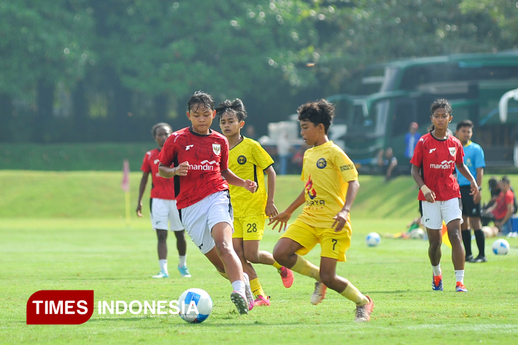 Timnas Putri Bungkam Mataram Utama U-14, Pemanasan Menuju FIFA Match Day