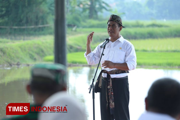 Menteri Pertanian RI Amran Sulaiman. (Foto: TIMES Indonesia)