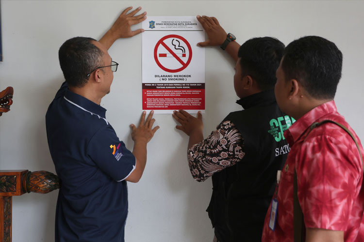 Nihil Pelanggaran, Bukti Kepatuhan Kawasan Tanpa Rokok di Surabaya Meningkat