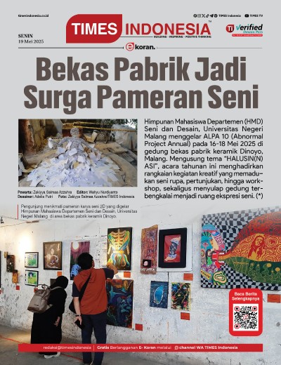 Edisi Senin, 19 Mei 2025: E-Koran, Bacaan Positif Masyarakat 5.0